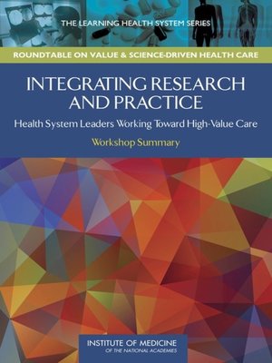 cover image of Integrating Research and Practice